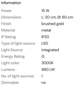 Lustra LED aplicata design circular Queen 60cm