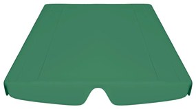 Copertina de rezerva leagan gradina, verde, 188/168x145/110cm