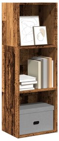 vidaXL Bibliotecă, lemn vechi, 40x30x114 cm, lemn prelucrat