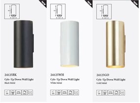 Aplica iluminat ambiental metal negru Cyls 2