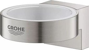 Suport Grohe Selection pentru pahar sau dozator sapun crom periat Supersteel