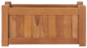 Strat inaltat, 50 x 25 x 25 cm, lemn masiv de tec 50 x 25 x 25 cm, 1, 1