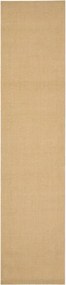 vidaXL Covor din sisal, natural, 66x300 cm