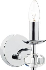 Där Lighting OLE0750 - Aplica de perete OLEANA, 1xE14/40W/230V, crom lucios