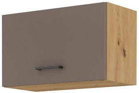 Dulap superior de bucătărie Barb 60 GU-36 1F (stejar artisan + trufă). 1044960