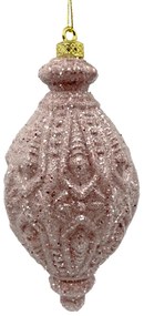 Glob de Craciun Royal 16cm, Roz