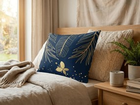 Fața de pernă din microfibra VISATA 70x90 cm, neagra