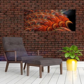 Tablou - Pene de imitație abstractă (120x50 cm)