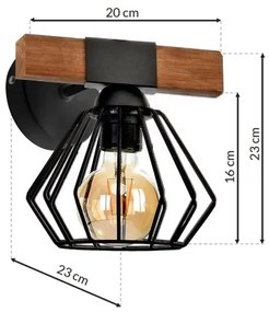 Aplică ULF 1xE27/60W/230V