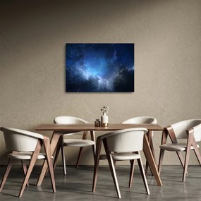 Tablou pe sticlă cu cerul (70x50 cm)