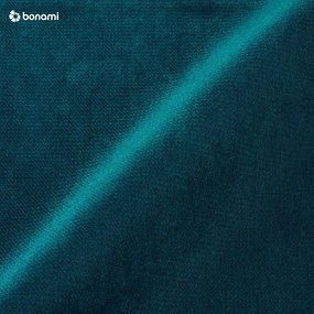 Șezlong albastru cu tapițerie din catifea Lord – Ropez