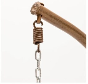 JAKS Scaun suspendat balansoar Premium cu pernă maro