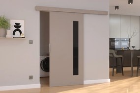 Ușă glisantă montată pe perete GELA – 76x205 cm – Cașmir