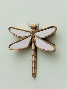Oglinda decorativa, de perete, din rasina, Dragonfly