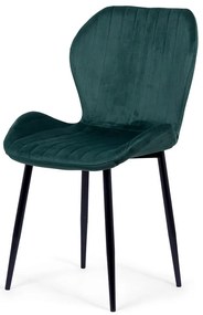 RESIGILAT - Scaun living din catifea BUC 248U verde