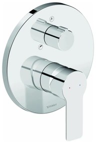 Duravit D-CODE DC5210012010 — baterie de cadă pentru montaj încastrat, crom lucios