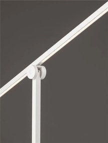 Lampa LED dimabila de birou directionabila TENSO alba