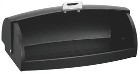 Cutie pentru paine Klausberg KB 7931, 45 cm, Maner ergonomic, Metal, Negru