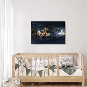 Tablou - Universul cu Nebula (90x60 cm)