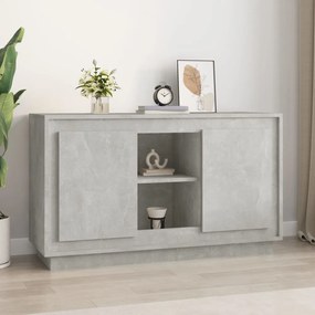 vidaXL Dulap, gri beton, 102x35x60 cm, lemn prelucrat