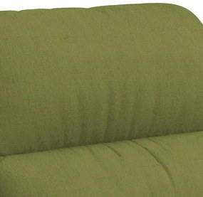 Fotoliu de masaj rabatabil, verde deschis, catifea 1, Lysegronn