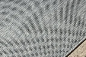 Covor SISAL SION A5165A Melanj țesute plate gri