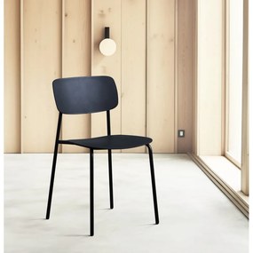 Scaune de dining negre 2 buc. Kirkland – Unique Furniture