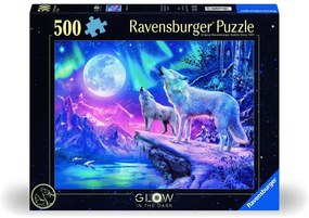 PUZZLE URLETUL LUPILOR LA AMURG 500 PIESE STARLINE DESIGN NOU - RAVENSBURGER (RVSPA00476)