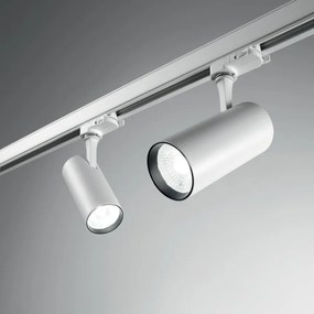 Spot LED directionabil pentru sina Link FOX 15W on-off 4000K WH