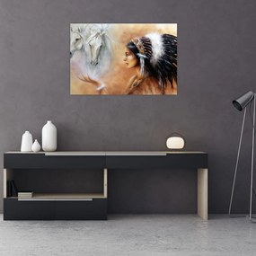 Tablou - Farmecele indienilor (90x60 cm)