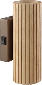 Brilliant - Aplică de perete LAKEWOOD 2xGU10/10W/230V, maro