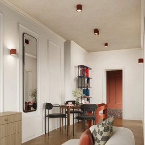 Aplică de perete portocalie ø 10 cm Zora – Sollux