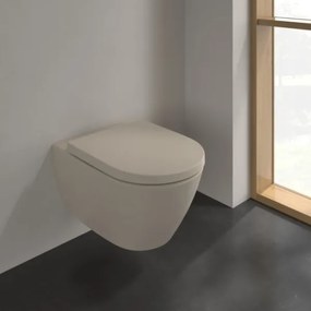 Villeroy & Boch 5614R0AM - Vas WC suspendat SUBWAY 2.0 ceramică/bej