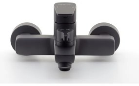 Baterie de cadă Novaservis METALIA negru mat