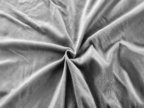 Cearsaf microplus NOLVIA 90x200 cm gri deschis