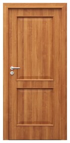 Usa Interior din MDF Porta Nova Model 3.1 (Culoare: Stejar Auriu, Toc: Reglabil 10 cm, Maner: Patrat argintiu crom, Dimensiune: 70 cm)