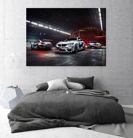 Tablou Canvas Racing BMW 120x80 cm