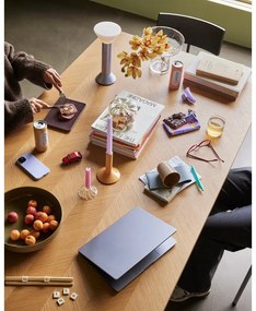 Vază din sticlă lucrată manual (înălțime 19 cm) Aino – Hübsch