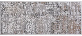 Covorașe pentru scări gri-bej 16 buc. din bumbac 25x65 cm Milano Bej – Vitaus