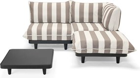 Set de grădină Paletti Medium cu masă, culori multiple - Fatboy Culoare: cacao dungat (adevărat)