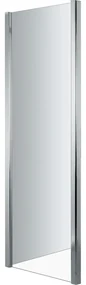 Perete dus lateral Deante Cynia 80 cm cu sticla 6 mm crom