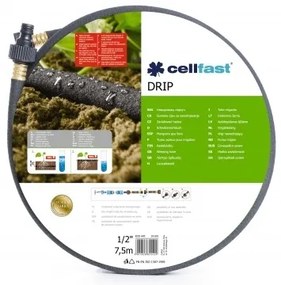 Furtun apa de irigatie subterana picurata 1/2" / 15m