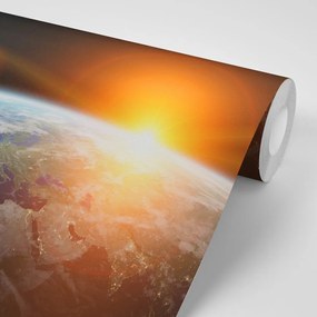 Fototapet autoadeziv vedere la planeta din univers