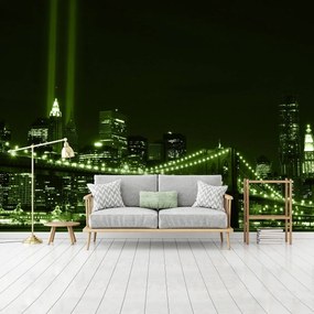 Fototapet - New York Brooklyn Bridge City (254x184 cm)