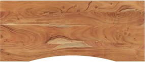 vidaXL Blat de birou 110x50x2,5 cm dreptunghiular lemn masiv de acacia