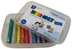 SET BATOANE PLASTILINA - 10 CULORI - FEUCHTMANN (6280111)