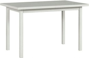 Masa extensibila MAX 10, alb, lemn de fag/PAL, 120/160x70x75 cm