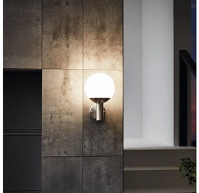 Eglo 97247 - Aplică LED de exterior NISIA-C 1xE27/9W/230V IP44
