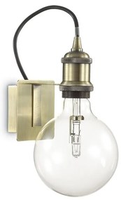 Aplica perete design industrial FRIDA AP1 brunito 163321