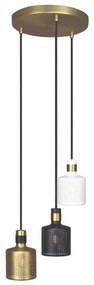 Lustra cu 3 pendule design industrial Alberta 5092 RX